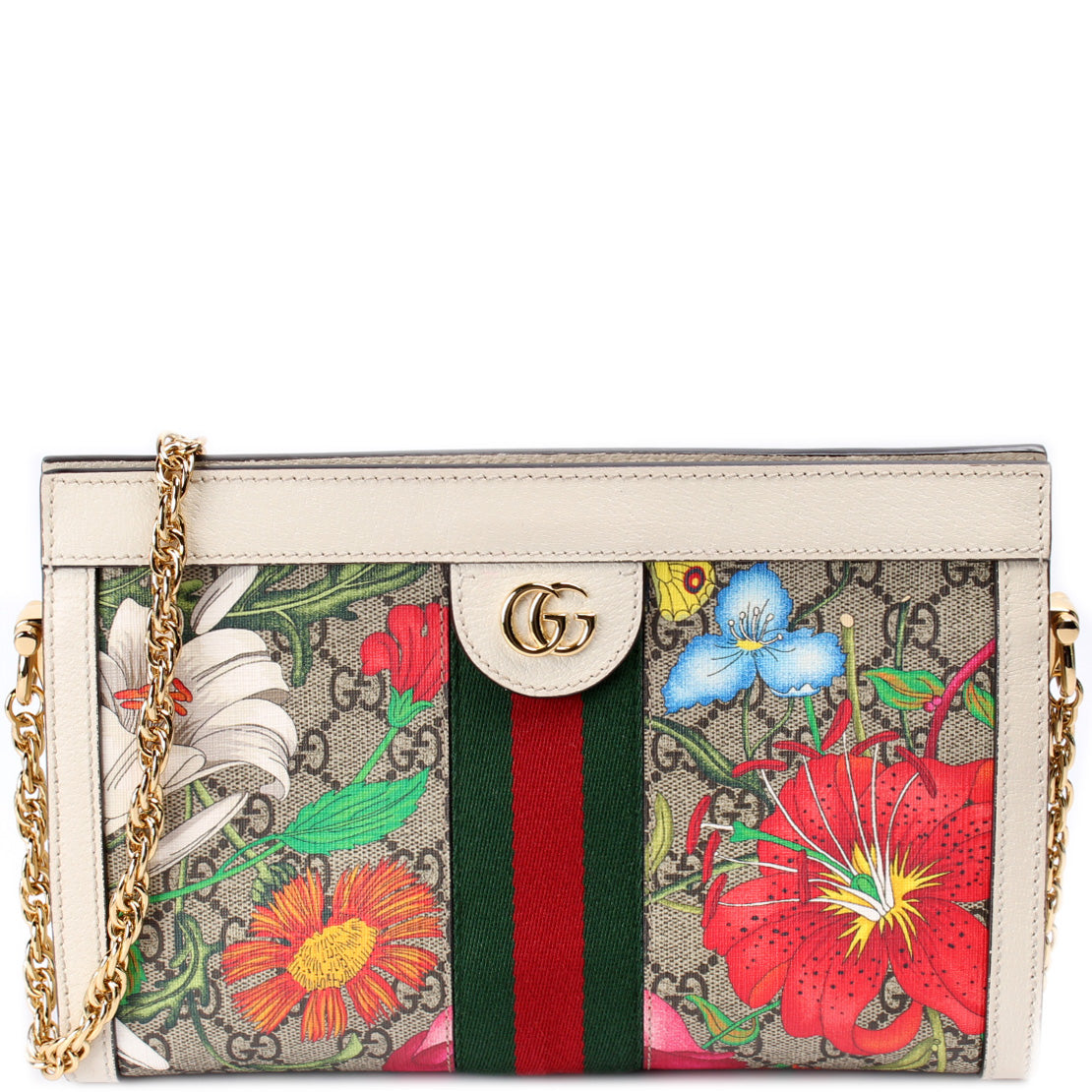 Gucci GG Supreme Ophidia Small Chain Travel Bag Chain 6