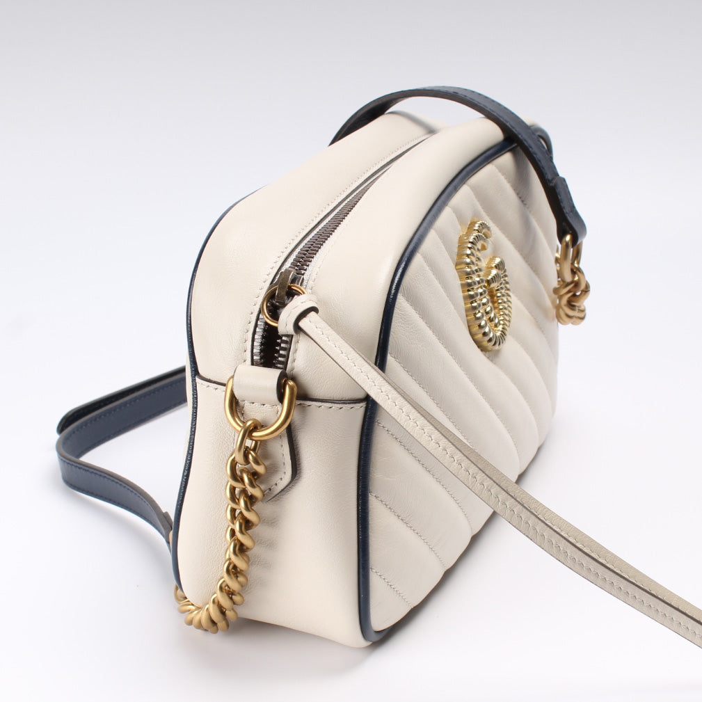 Gucci Marmont Camera Leather Small Crossbody Bag Camera 27