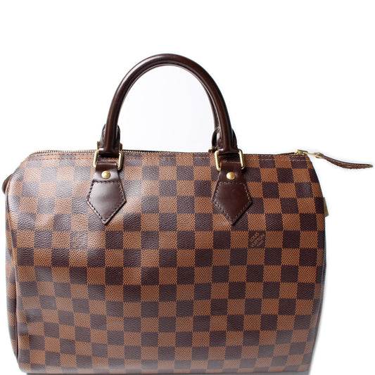 Louis Vuitton Speedy 30 Ebene Damier Handbag Ebene 31