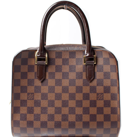 Louis Vuitton Triana Ebene Damier Handbag