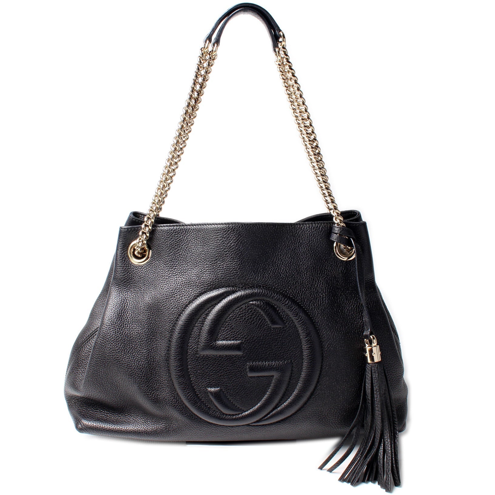 Gucci Soho Leather Medium Shoulder Bag Medium 12