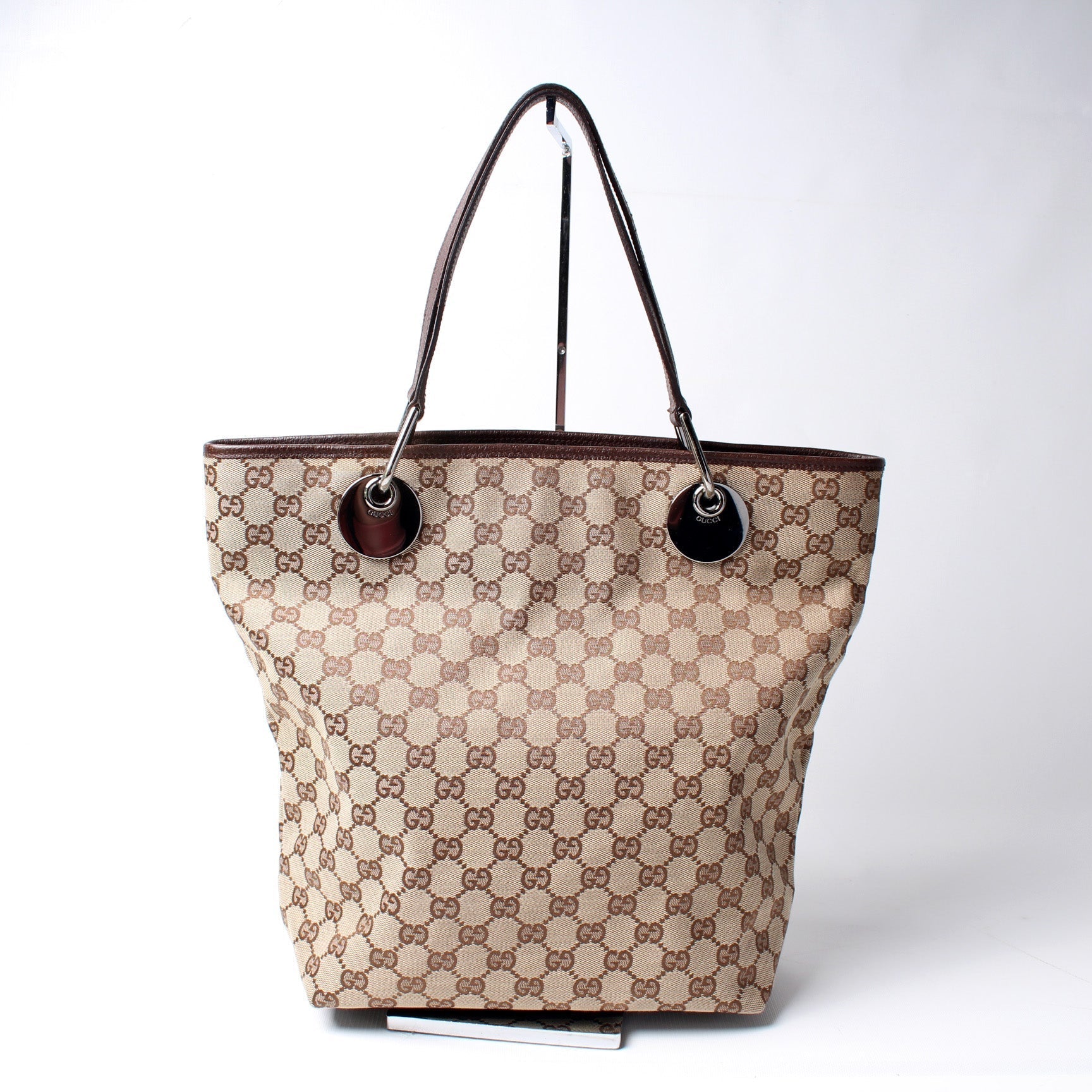 Gucci GG Canvas Tote Bag 12