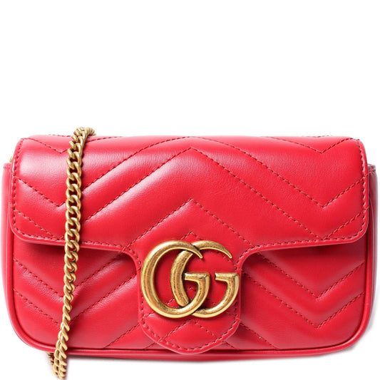 Gucci Marmont Super Mini Flap Travel Bag Flap 1
