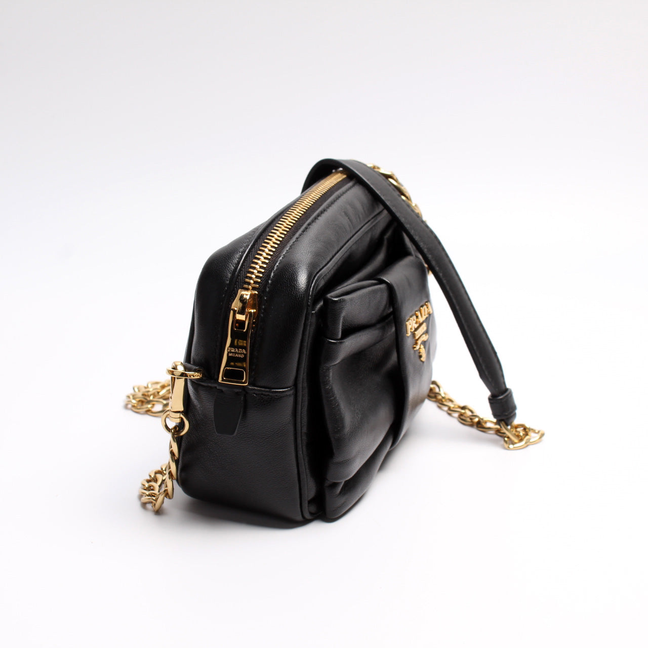 Prada Nappa Bow Crossbody Clutch Bag Crossbody Bag