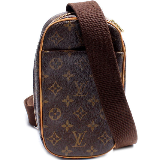 Louis Vuitton Pochette Gange Monogram Clutch Bag Monogram 4
