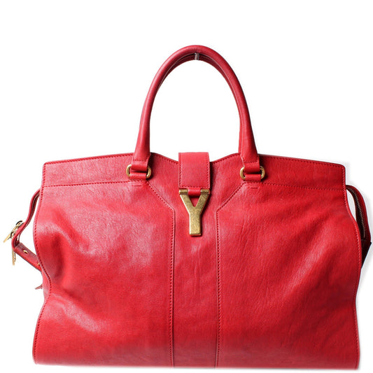 YSL Saint Laurent Saint Laurent Cabas Chyc Tote Bag Large