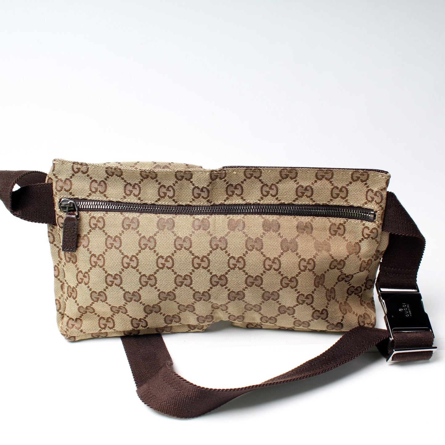 Gucci GG Waist Canvas Travel Bag