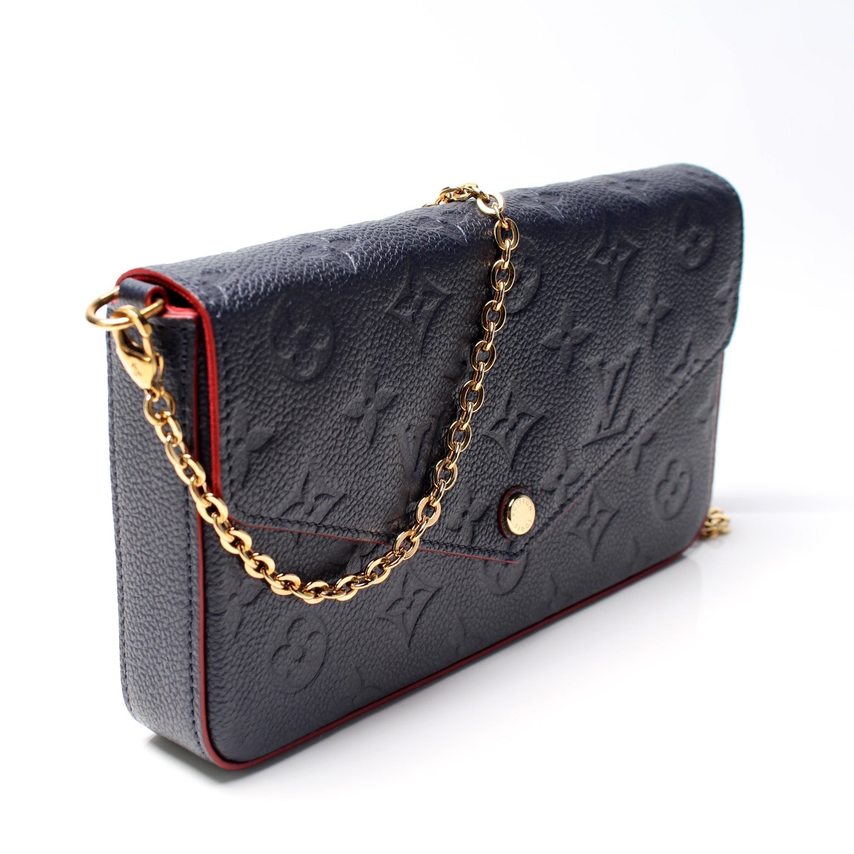 Louis Vuitton Pochette Felicie Empreinte Clutch Bag Empreinte 6