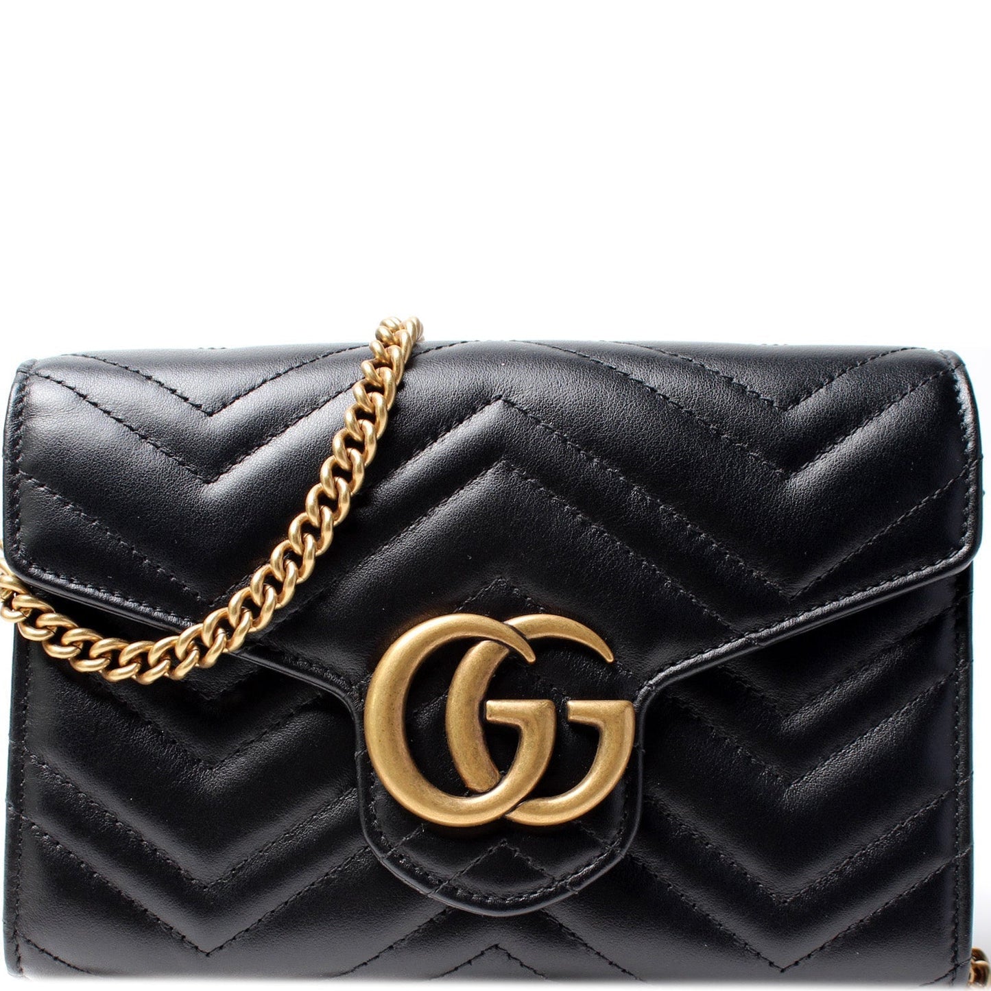 Gucci Marmont Chain Wallet Case Wallet 8
