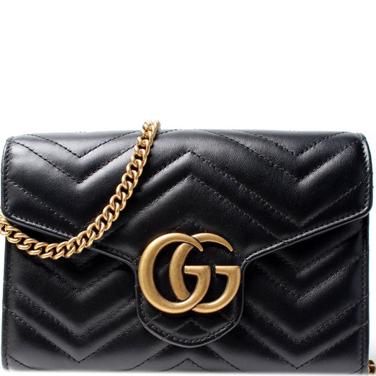 Gucci Marmont Chain Wallet Case Wallet 8