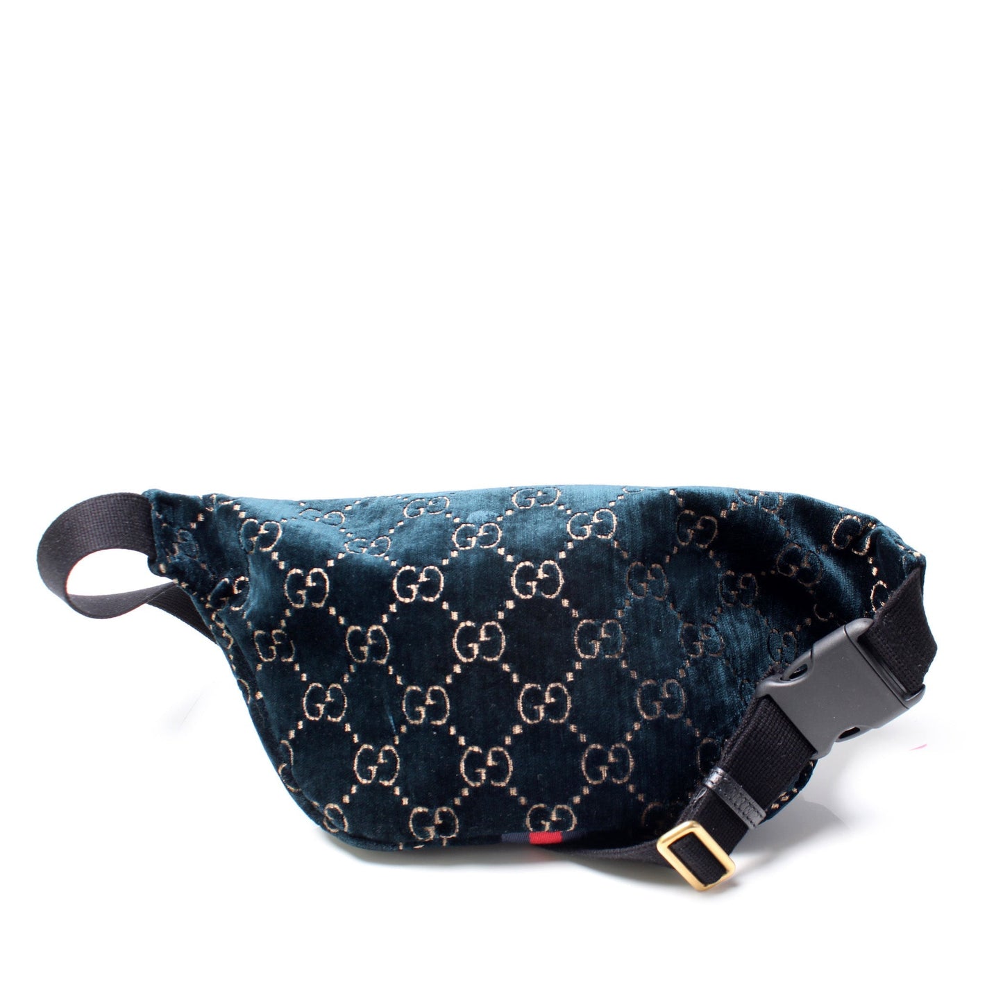 Gucci Velvet Web Waist Travel Bag