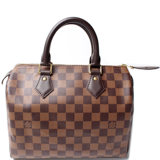 Louis Vuitton Speedy 25 Ebene Damier Handbag