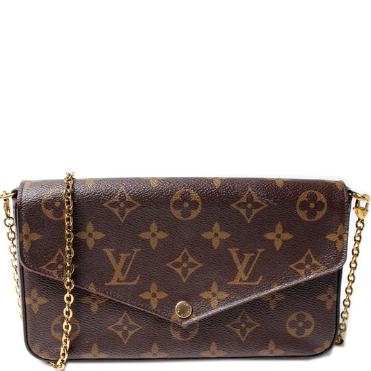 Louis Vuitton Pochette Felicie Monogram Clutch Bag Monogram 51