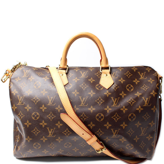 Louis Vuitton Speedy 40 Bandouliere Monogram Handbag Monogram 1