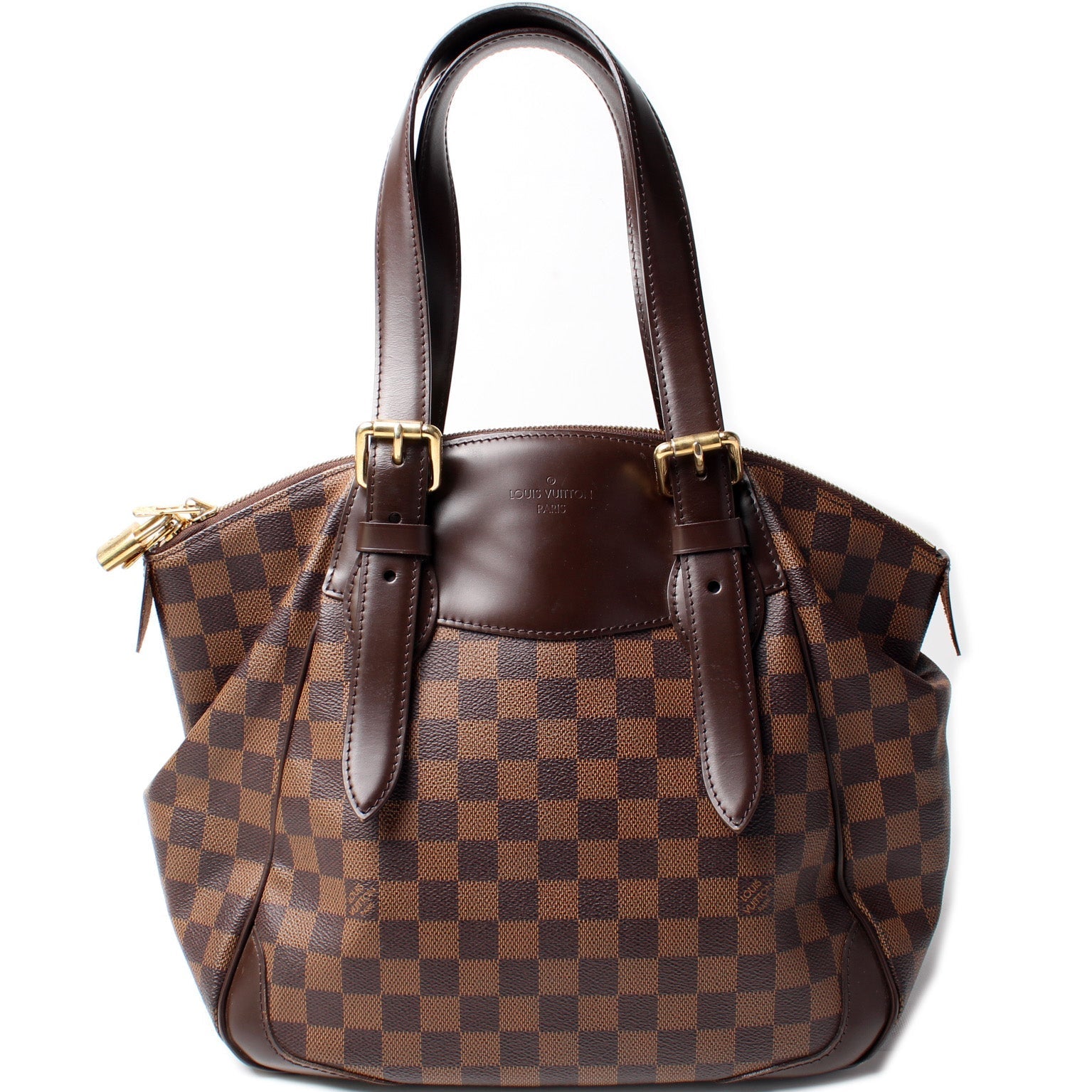 Louis Vuitton Verona Ebene MM Damier Handbag Ebene 6