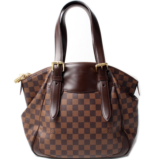 Louis Vuitton Verona Ebene MM Damier Handbag Ebene 6