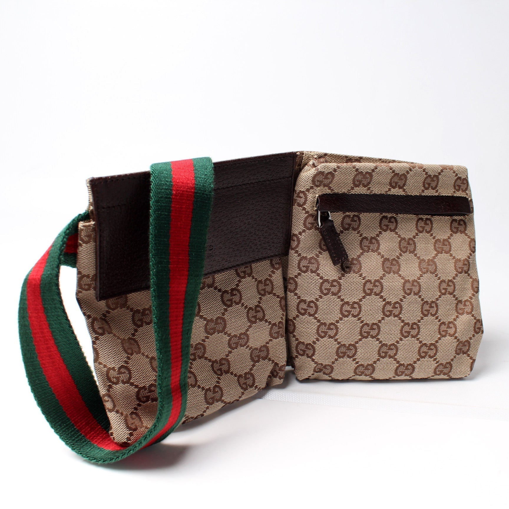 Gucci GG Waist Canvas Travel Bag Bag 2