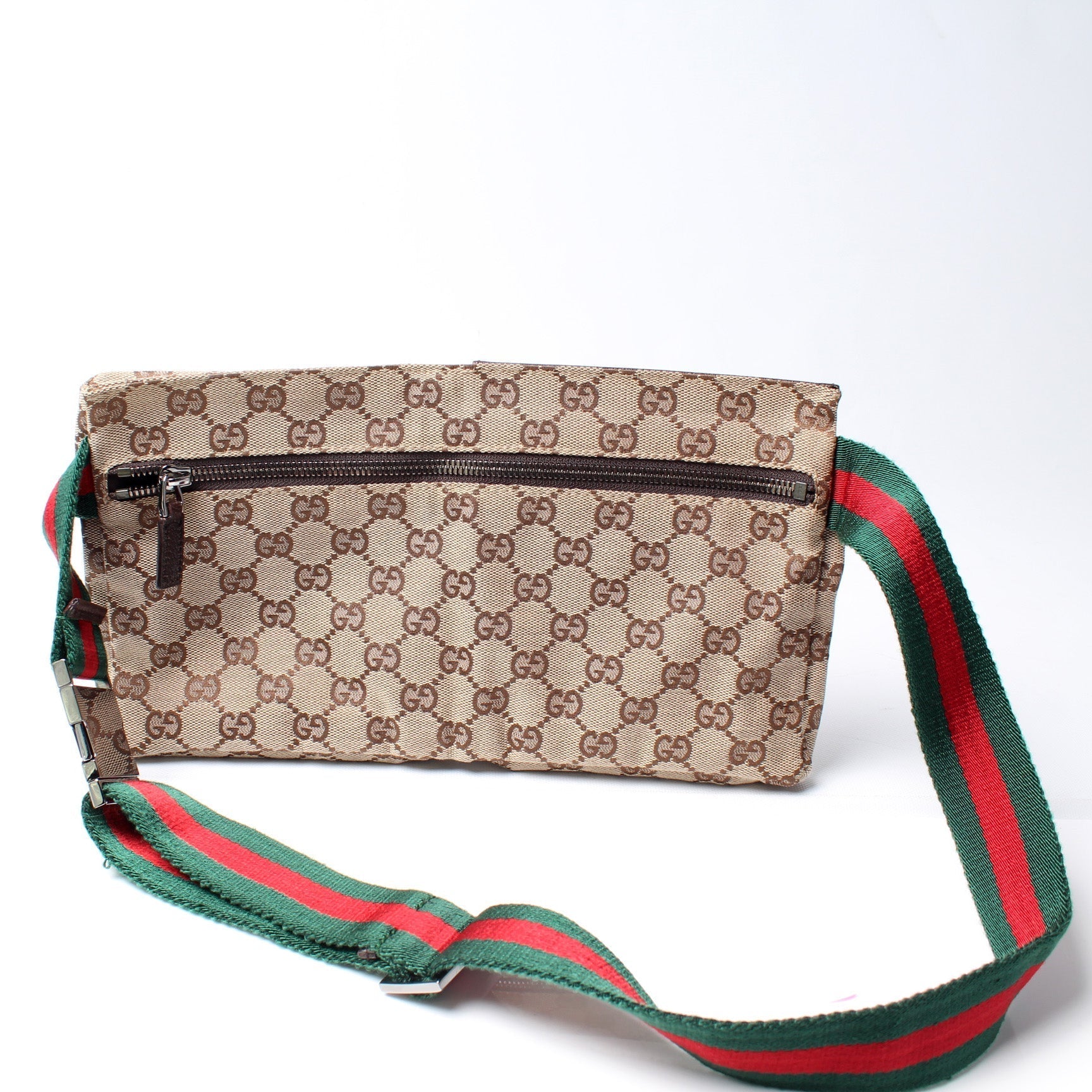 Gucci GG Waist Canvas Travel Bag Bag 2