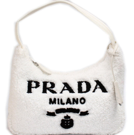 Prada Re Edition Terry Cloth Bag Mini Travel Bag