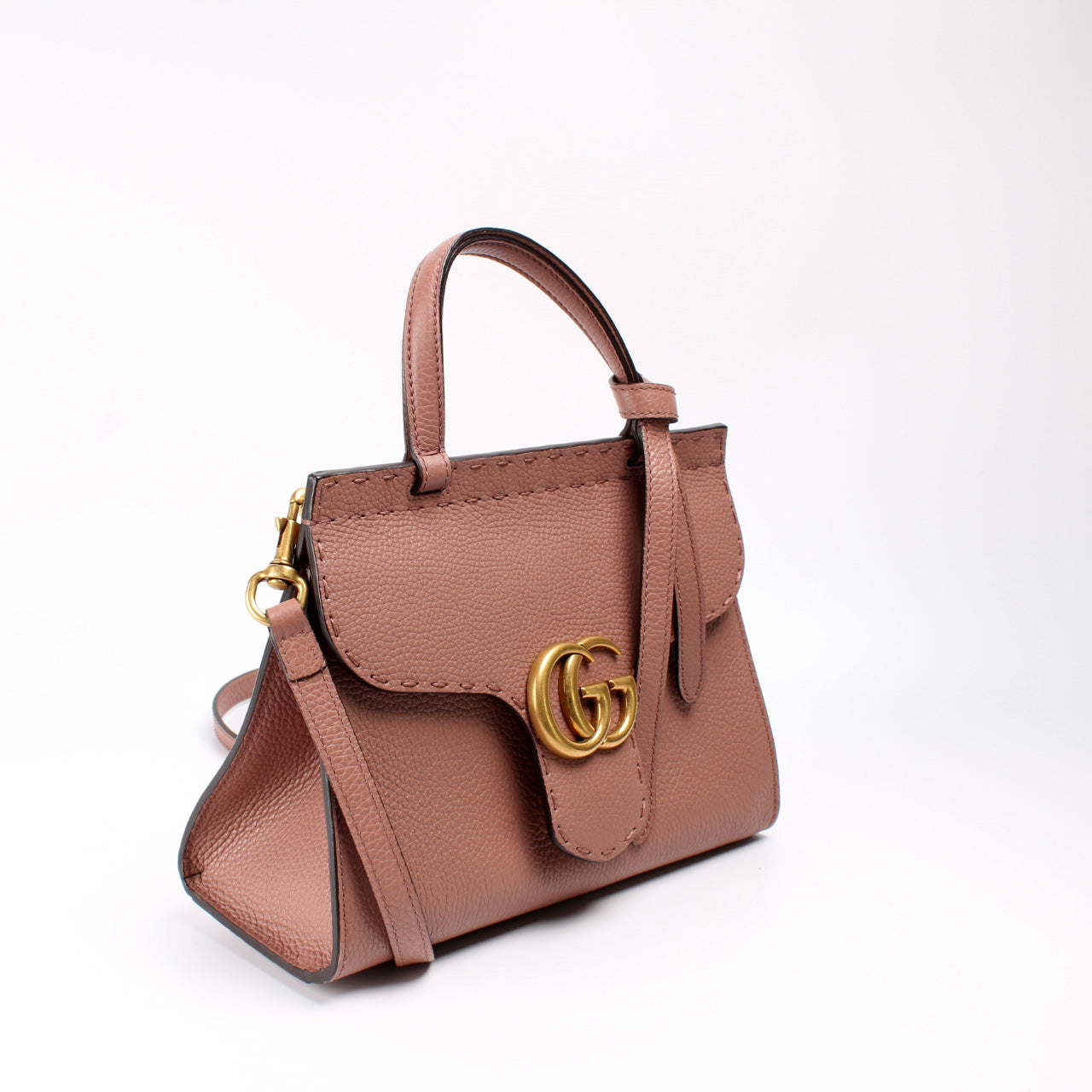 Gucci Marmont Mini Top Handle Travel Bag 9