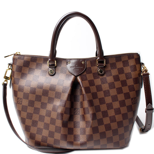 Louis Vuitton Siena Ebene MM Damier Handbag Ebene 4