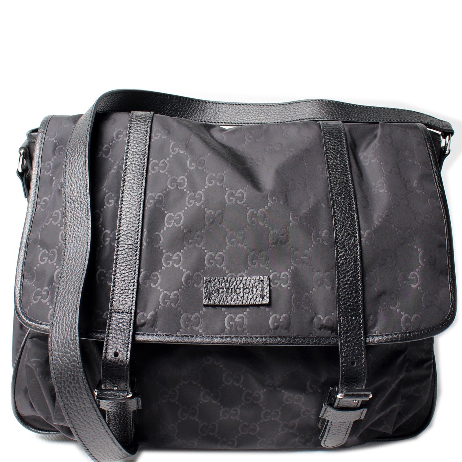 Gucci GG Messenger Nylon Travel Bag