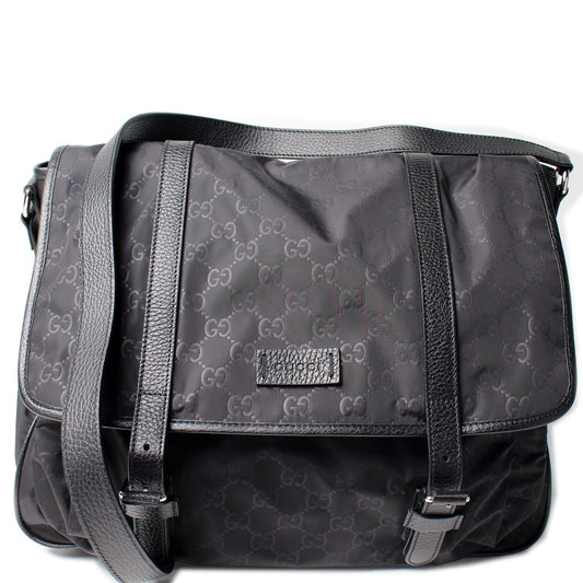 Gucci GG Messenger Nylon Travel Bag