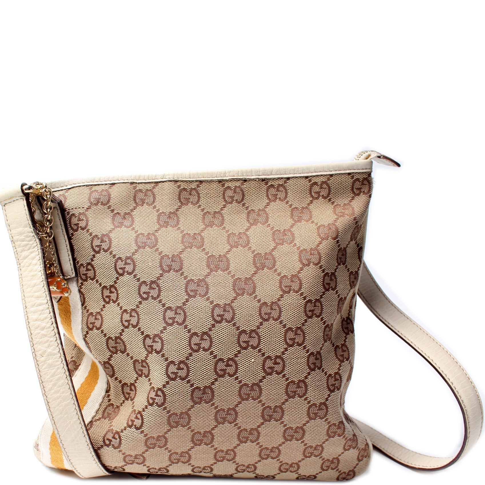 Gucci GG Sherry Messenger Canvas Travel Bag