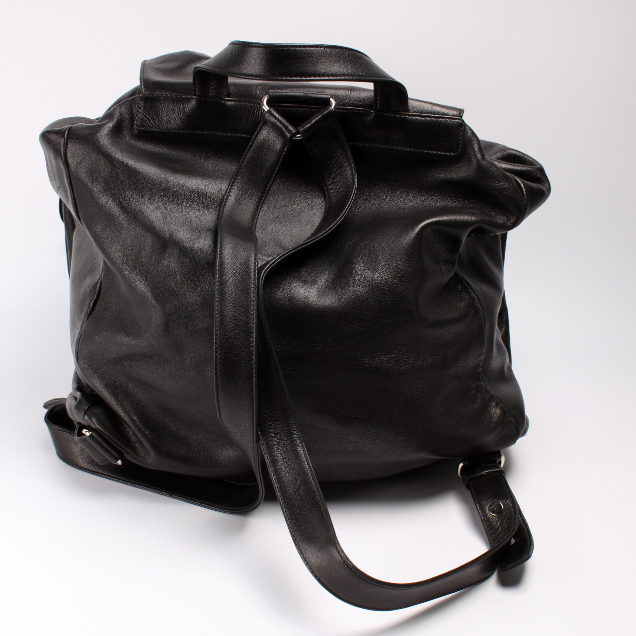 Prada Backpack Bag Leather