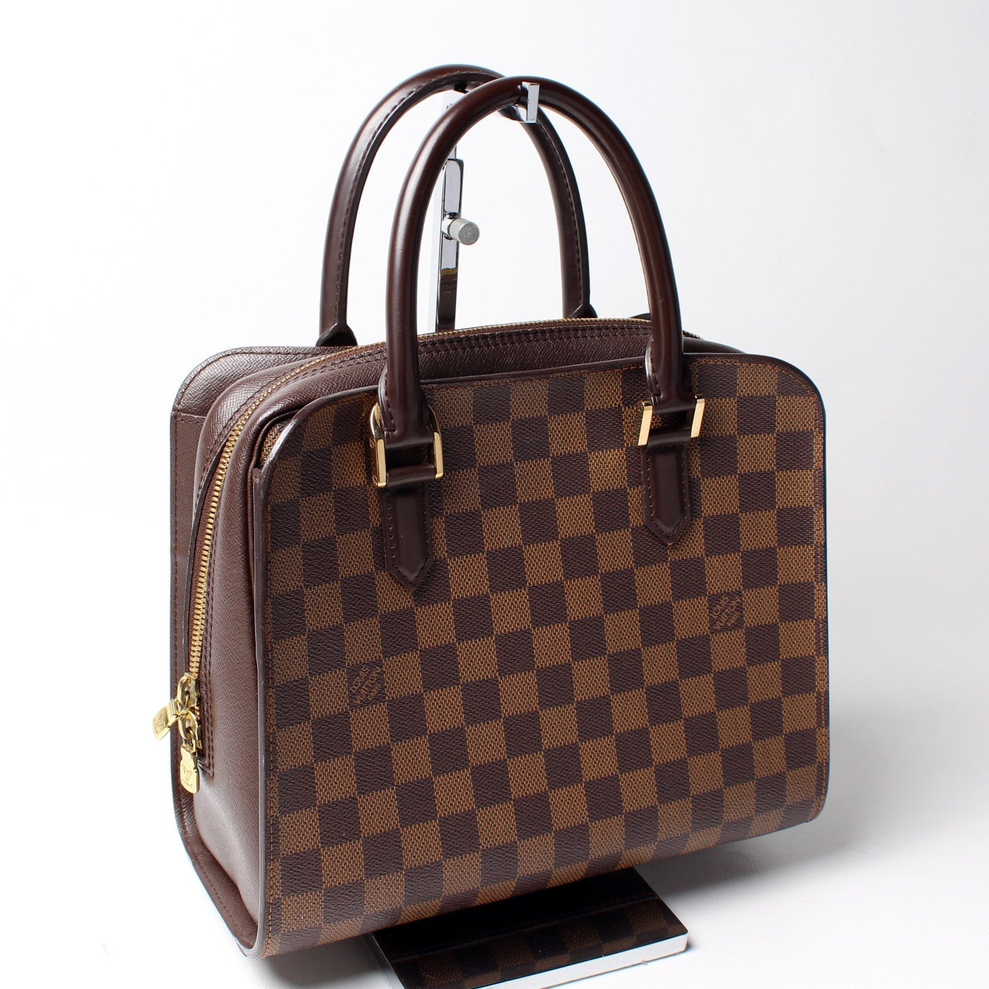 Louis Vuitton Triana Ebene Damier Handbag Ebene 4