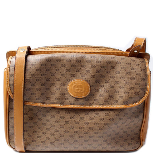 Gucci Micro GG Canvas Shoulder Bag
