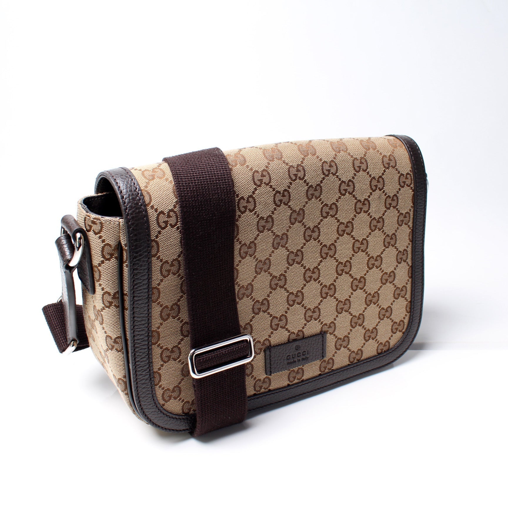 Gucci GG Messenger Canvas Travel Bag Messenger 2