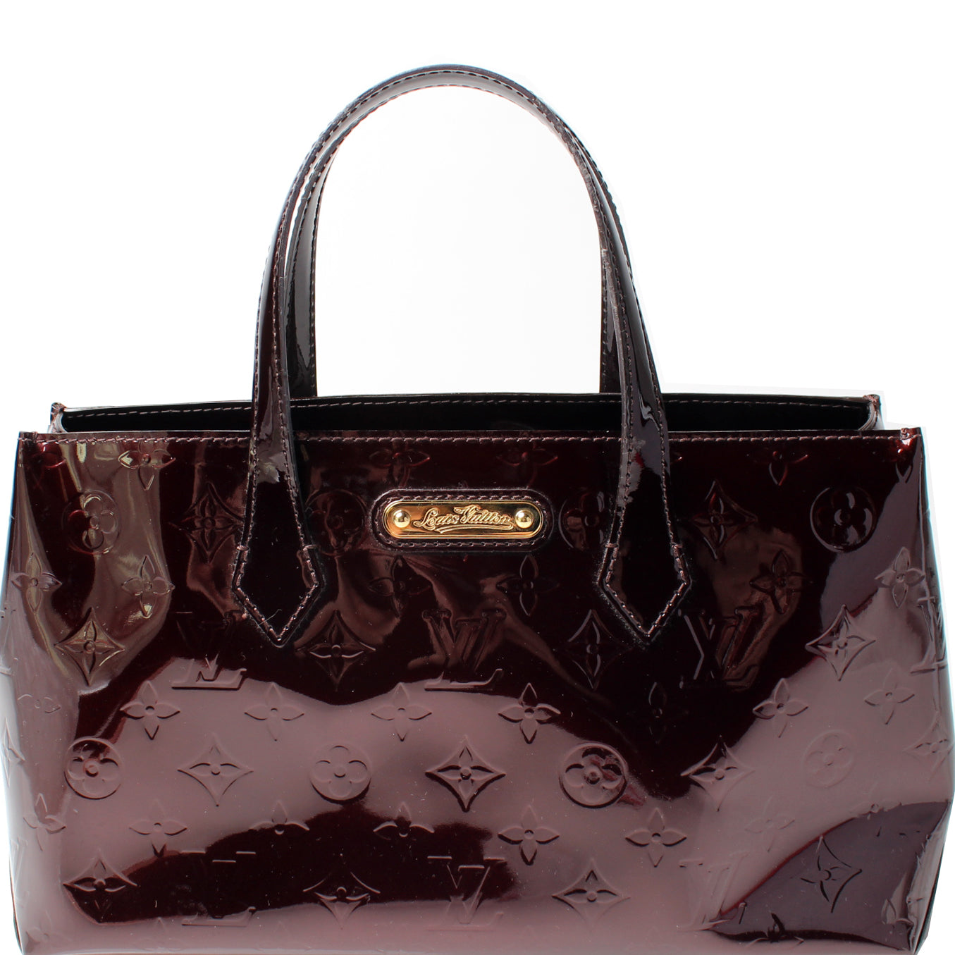 Louis Vuitton Wilshire PM Vernis Handbag