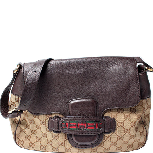 Gucci GG Shelly Canvas Travel Bag