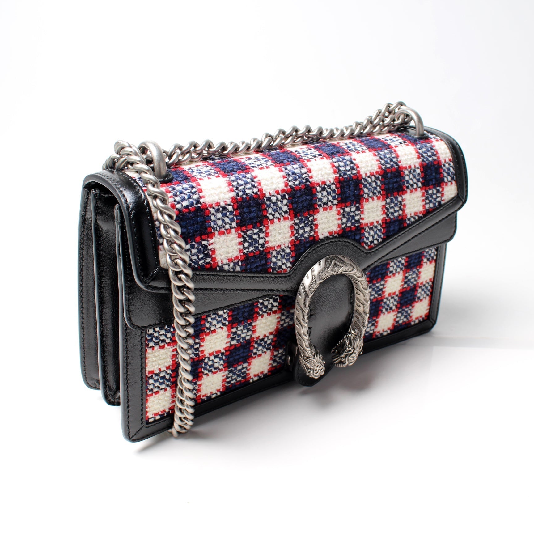 Gucci Dionysus Tweed Small Shoulder Bag