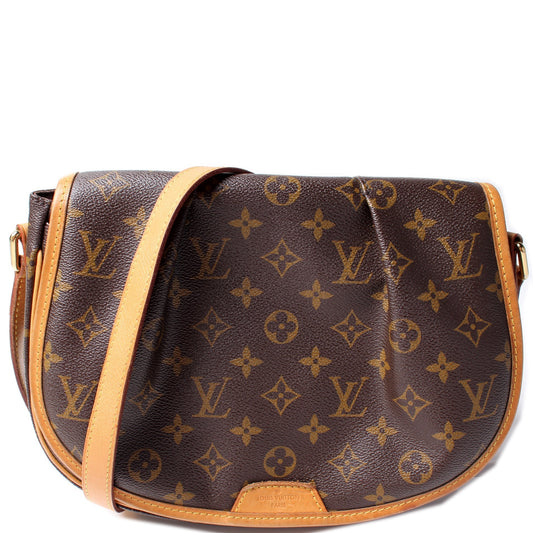 Louis Vuitton Menilmontant PM Monogram Handbag Monogram 9