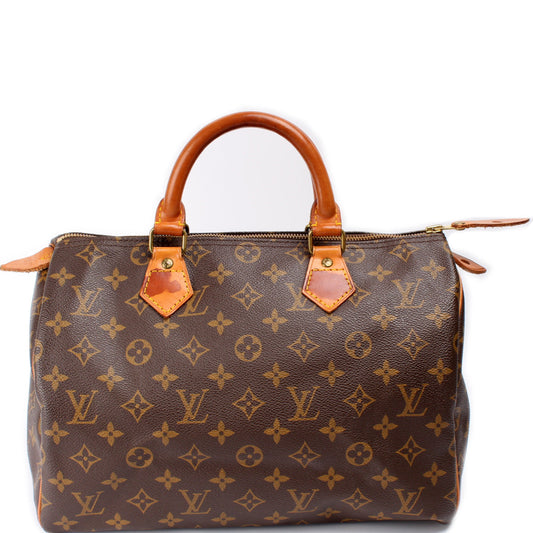Louis Vuitton Speedy 30 Monogram Handbag Monogram 64