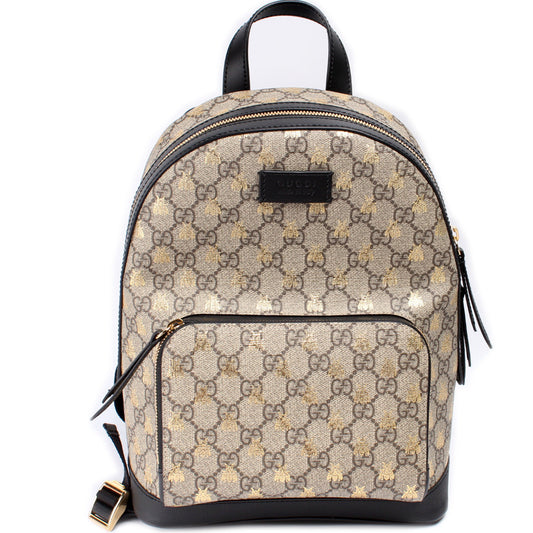 Gucci GG Supreme Bee Backpack