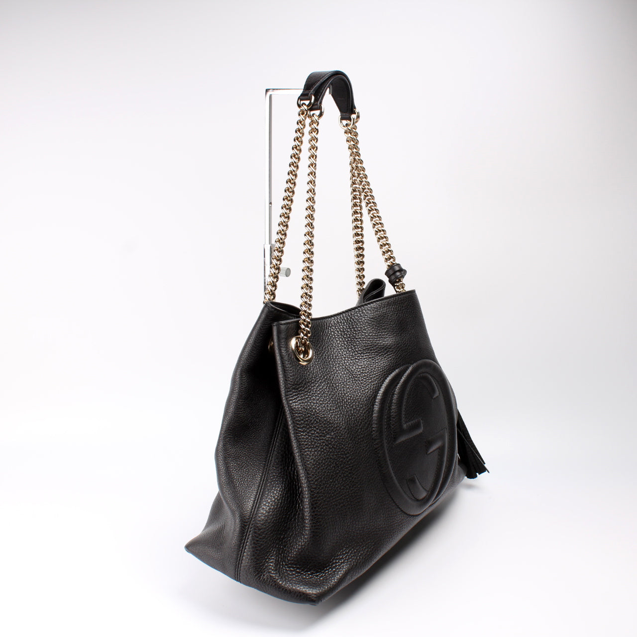 Gucci Soho Leather Medium Shoulder Bag Medium 19