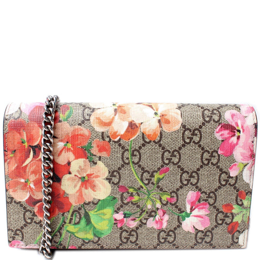 Gucci Blooms Chain Wallet Case