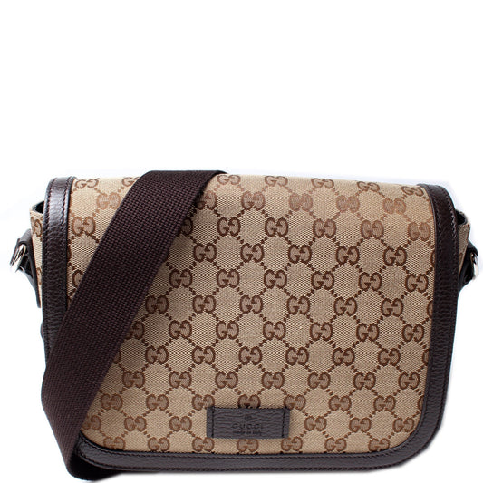Gucci GG Messenger Canvas Travel Bag Messenger 3
