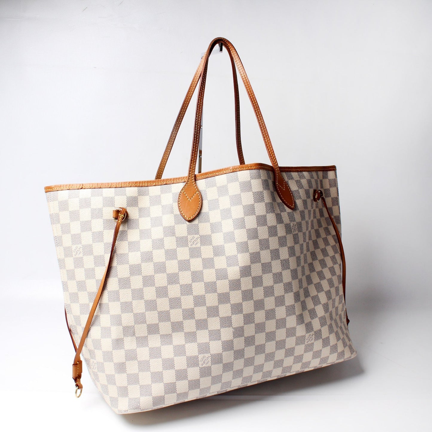 Louis Vuitton Neverfull GM Azur Damier Tote Bag Azur 16