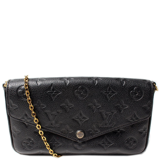 Louis Vuitton Pochette Felicie Empreinte Clutch Bag Empreinte 31