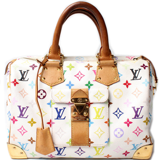 Louis Vuitton Speedy 30 Monogram Multicolor Handbag Monogram 3