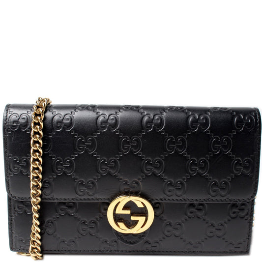 Gucci Icon Signature WOC Travel Bag