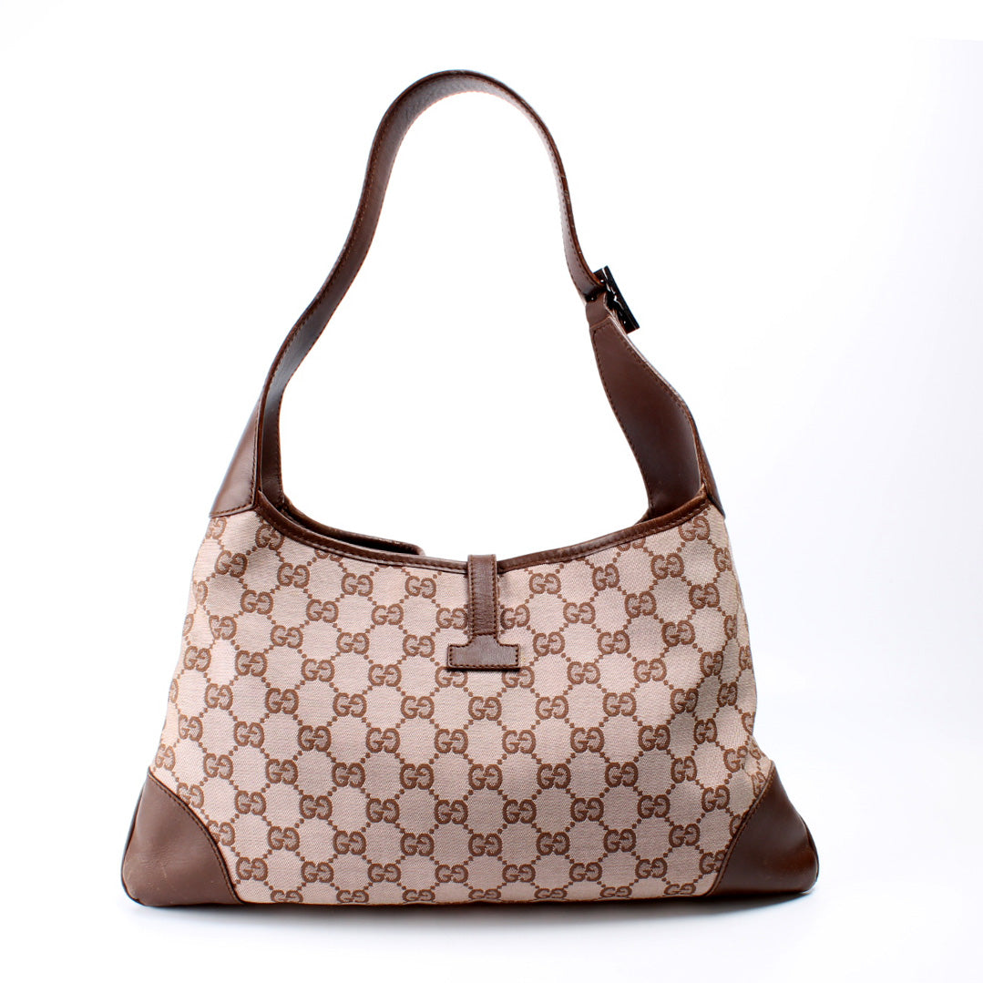 Gucci 001. GG Canvas Small Shoulder Bag