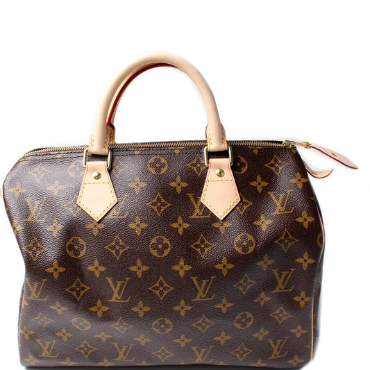 Louis Vuitton Speedy 30 Monogram Handbag Monogram 65