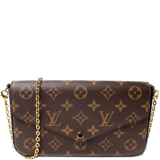 Louis Vuitton Pochette Felicie Monogram Clutch Bag Monogram 54