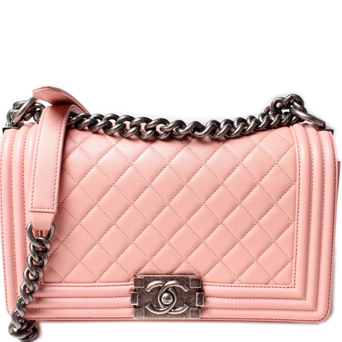 Chanel Boy Flap Old Lambskin 20M Handbag
