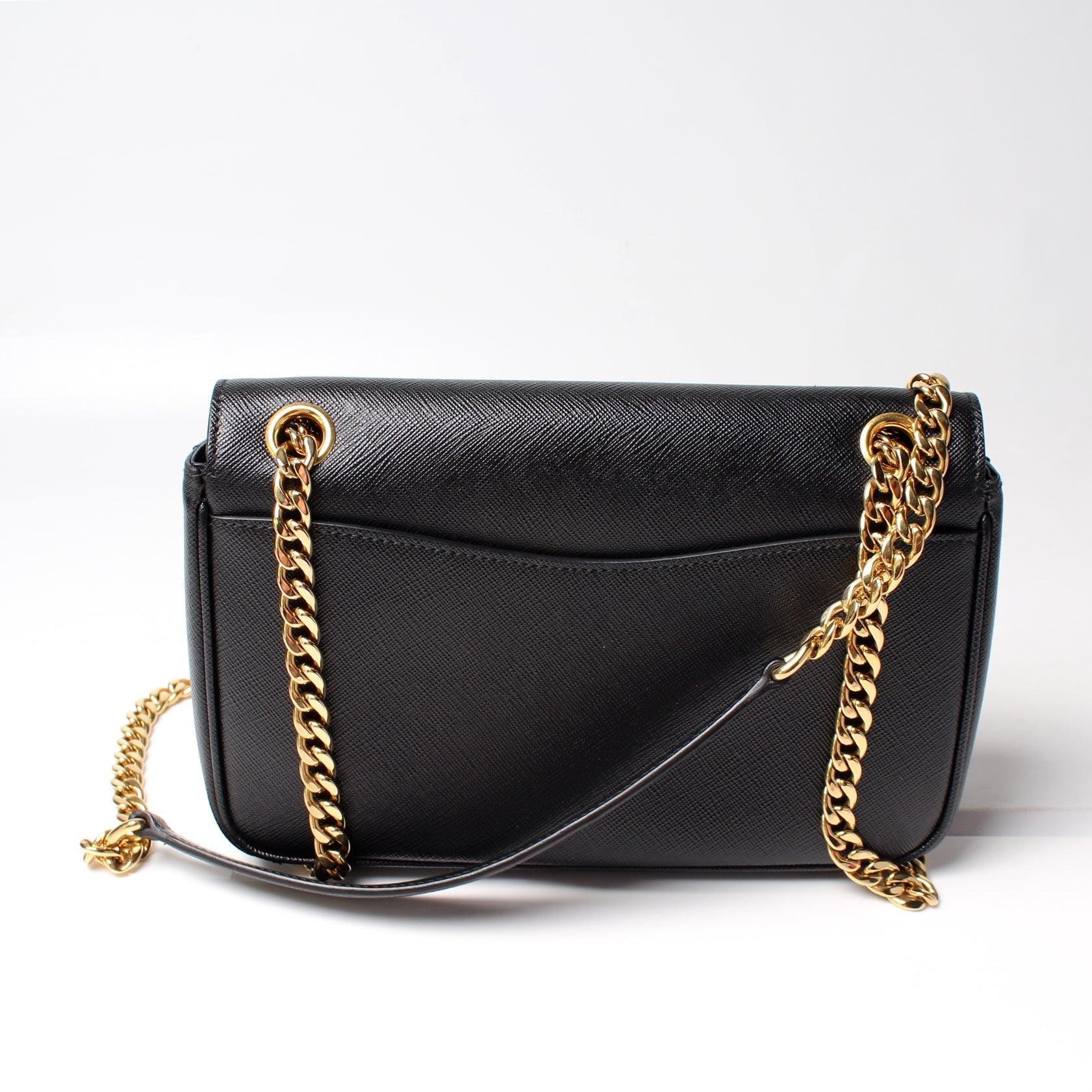 Prada Saffiano Bag Flap Travel Bag